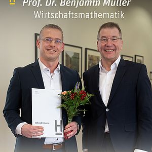 Herzlich Willkommen, Benjamin Müller! 👋
Seit dem Sommersemester 2024 ist Prof. Dr. Benjamin Müller an der Hochschule... Herzlich Willkommen, Benjamin Müller! 👋
Seit dem Sommersemester 2024 ist Prof. Dr. Benjamin Müller an der Hochschule...