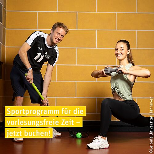 🏋️‍♀️🎯 Vorlesungszeit fast vorbei, Sport bleibt! 
💪 Ab heute könnt ihr euch für das Sportprogramm in der...